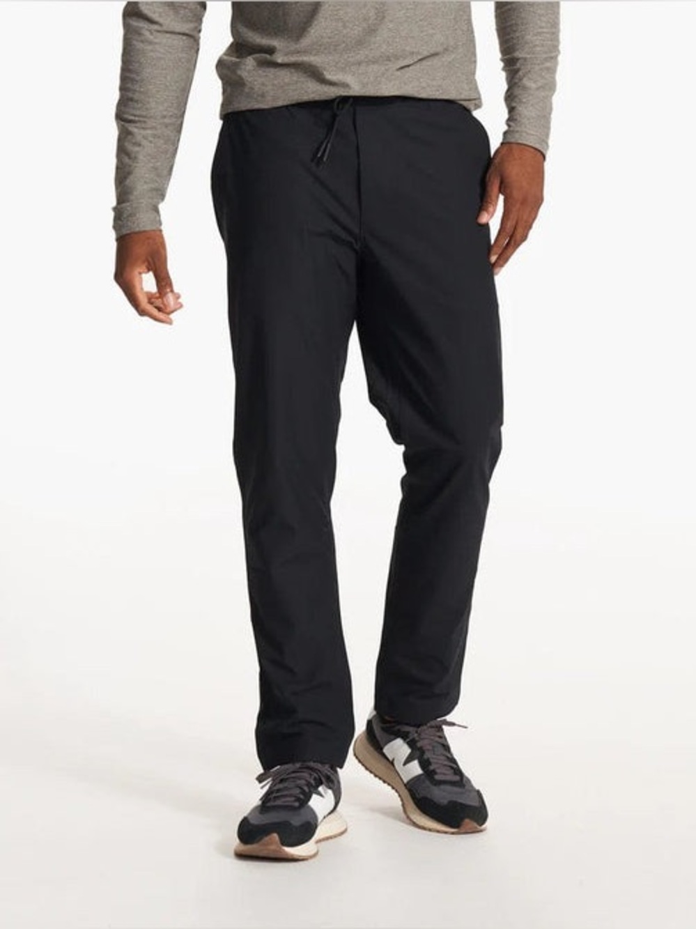 Vuori Meta Elastic Waist Pants Men’s M Black V463 VersaLife